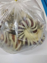 凍風尾豆沙面包